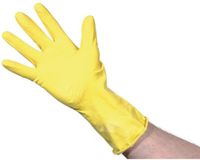Jantex huishoudhandschoenen geel S | CD793-S