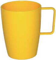 Kristallon beker met oor 28cl geel | CE286