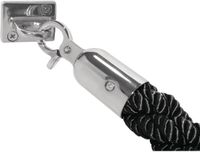 Bolero gedraaid markeringskoord zwart | CF136