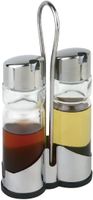 Tafelset olie- en azijnflesjes met houder | CF296