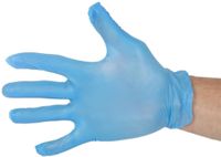 Vinyl Handschoenen Blauw | Poedervrij | M | Vogue | CF403-M