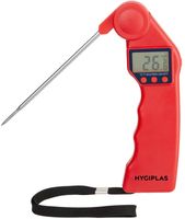 Hygiplas Easytemp kleurgecode thermometer rood | CF913
