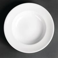 Geen Merk CG057 Royal Porcelain Classic White pastaborden wit 260mm (12 stuks)