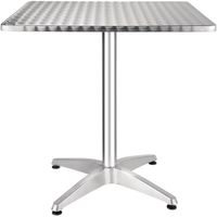 Bolero vierkante RVS bistrotafel 70cm | CG834