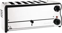 Rowlett Esprit Broodrooster 6 Sleuven Chroom - 2 Reserve-Elementen En 2 Tostihouders - Rowlett CH185