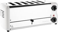 Rowlett Esprit Broodrooster 6 Sleuven Wit - 2 Reserve-Elementen En 2 Tostihouders - Rowlett CH186