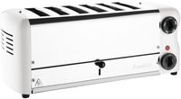 Rowlett Esprit Broodrooster 6 Sleuven Wit - 2 Reserve-Elementen En 2 Tostihouders - Rowlett CH186