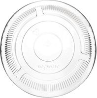 Vegware Deksels Voor 96 Serie Composteerbare Frisdrankbekers (1000 Stuks) - Vegware CH384