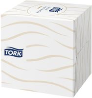 Tork Premium 100-Pak Gezichtsreinigingsdoekjes Extra Soft 2-Laags (30 Stuks) - Tork CH570