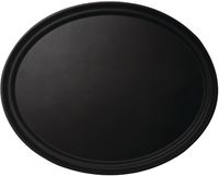 Cambro CamtREAd Ovaal Dienblad Zwart 60 X 73cm - Cambro CJ655