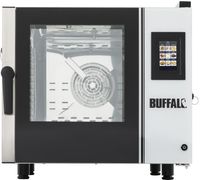 Buffalo Smart Touchscreen Compact Combi-Oven 6 X GN 1/1 - CK110