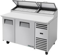 True 2 Deurs Pizza Koelwerk Bank Tpp-60 - CK302