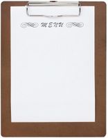 Olympia houten menu klembord A5 | CL175