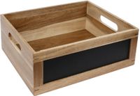 Olympia display krat met krijtbord GN1/2 | CL191