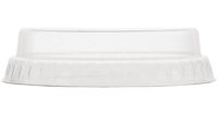 Vegware composteerbare platte deksels zonder gat 20cl | CL701