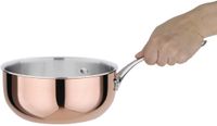 Triwall Koperen Sauteuse Conisch | 20cm | Vogue | CM677