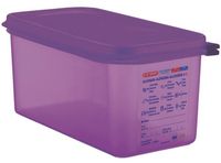 Araven | GN1/3 siliconen allergenen voedseldoos met deksel | 6 liter| CM788