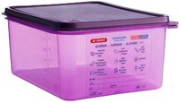 Araven | GN1/2 siliconen allergenen voedseldoos met deksel | 10 liter| CM789