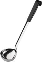 Vogue opscheplepel met zwarte handgreep 34cm | CS001