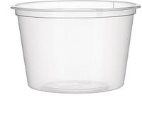 Fiesta Recyclebare Magnetronbestendige Kunststof Bakjes (100 Stuks) - Fiesta CT286