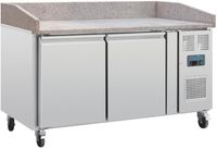 Polar pizza werkbank met marmeren blad 428ltr |  CT424