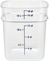 Cambro FreshPro Camsquare Vershouddoos 17,2Ltr - CU141
