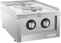 Buffalo 600 Serie Elektrische Kookplaat met 2 Kookzones - CU472