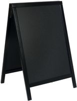 Securit Black Woody A-bord Klein met Stoepkrijt - CU900