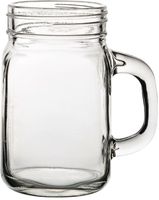 Utopia Mason Jars Met Handvat 430ml (24 Stuks) - Utopia CW200