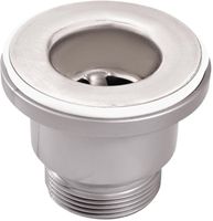 Koperen afvoerplug 3,8cm met verbindingsstuk en bevestigingsmoer | CW373