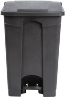 Jantex keuken pedaalemmer zwart 45ltr | CW722