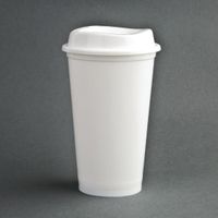 Olympia Polypropyleen Herbruikbare Koffiebeker 450ml (25 Stuks), Olympia CW929