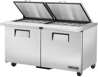 True Dubbeldeurs Koelkast Tssu-60-24m-B-St-Hc Flid