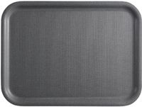 Cambro Mykonos Dienblad Houtskool Antislip Oppervlak 330x430mm - CX379