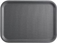 Cambro Mykonos Dienblad Houtskool Antislip Oppervlak 360x460mm - CX382