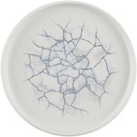 Churchill Studio Prints Kintsugi Pearl Grey Bord met Opstaande Rand 22 cm Pak van 6 - CX697