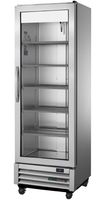 True Slimline Verticaal Enkele Glazen Deur Koelkast T-15g-Hc-Fgd01