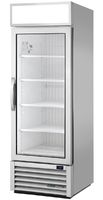 True Staande Display Vriezer Aluminium Buitenkant - GDM-23F-HC-TSL01 ALU