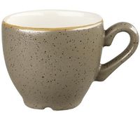Churchill Stonecast Peppercorn Grey Espresso Kopje 100ml (Pak van 12) - CY862