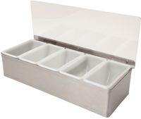 Beaumont CZ598 5-delige RVS Garnituur Houder