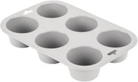 Vogue siliconen bakvorm 6 muffins |  DA520