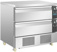 Polar U-serie compacte vriezer 2 lades 4x GN 1/1 | DA996