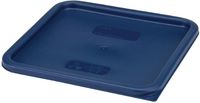 Cambro Camsquare deksel voor voedseldoos blauw | DB016