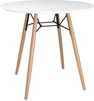 Bolero Arlo Tafel Rond Wit 798mm - Bolero DB218