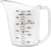 Vogue polycarbonaat maatbeker 0,5ltr | DB450