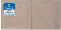 Kraft cocktailservetten composteerbaar 25cm (2000 stuks)