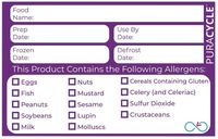 PuraCycle herbruikbare allergeenlabels (20 stuks) | DC458