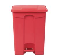 Jantex keuken pedaalemmer rood 65ltr | DC710