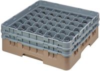 Cambro Camrack vaatwaskorf met 49 compartimenten max. glashoogte 13,3cm | DE797