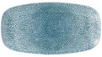 Churchill Raku Topaz Blue Chefs Ovaal Bord 35.2 X 18.7 cm Pak van 6 - DE880